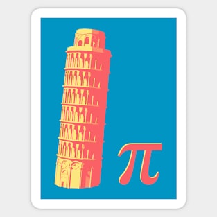 Pizza Pie / Pisa Pi Sticker